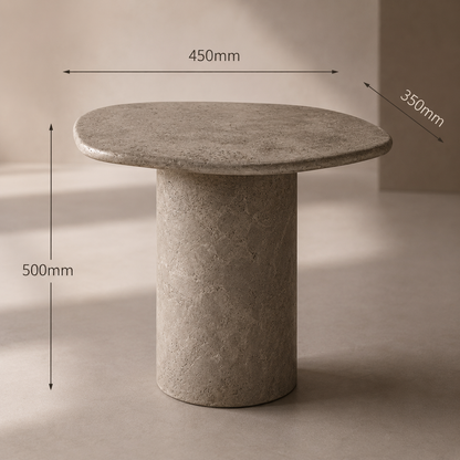SMIVA Irregular Modern Coffee Table