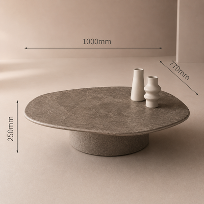 SMIVA Irregular Modern Coffee Table