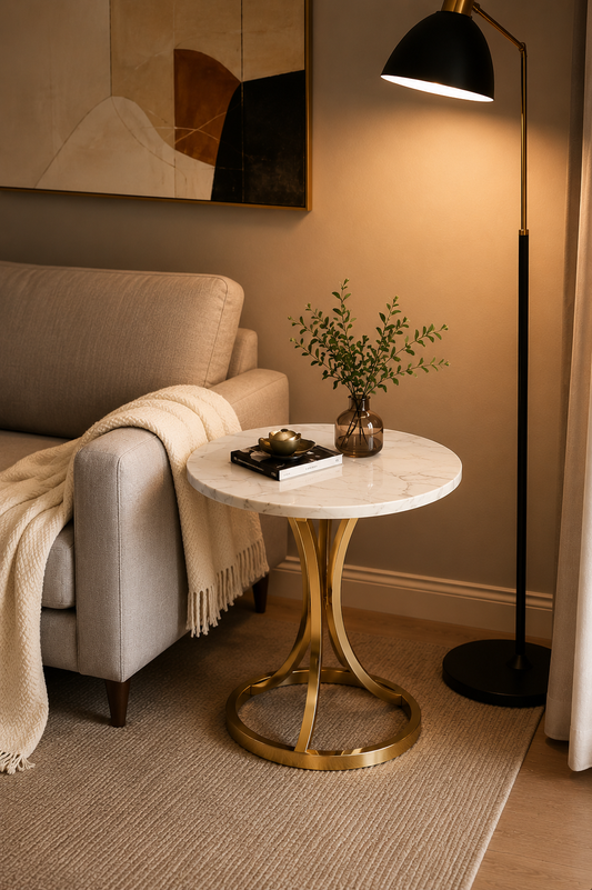 SMIVA Marble Side Table