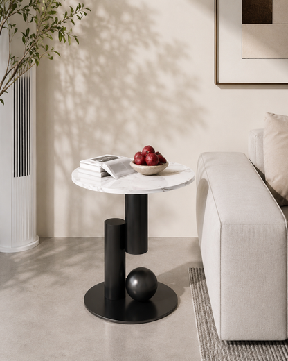 Living Room Sofa, Small Coffee Table, Side Cabinet, Living Room Home, Light Luxury Bedside Table, Balcony, Simple and Creative