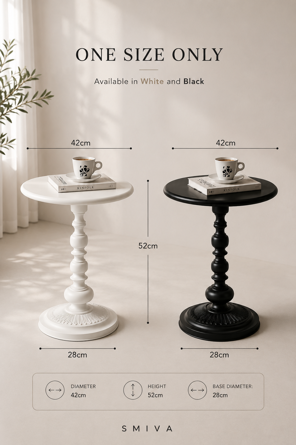 SMIVA NORA Round Side Table