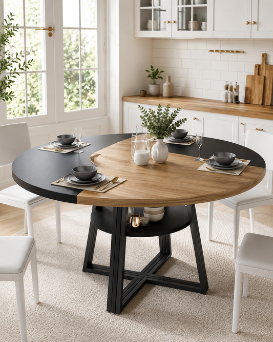 SMIVA Farmhouse Dining Table