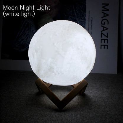 Moon Lamp – 3D LED Night Light
