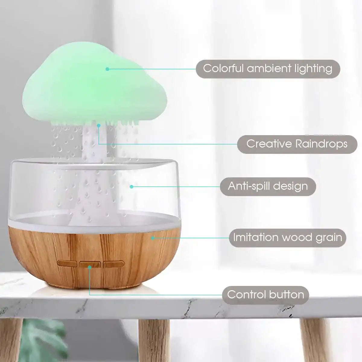 SMIVA Rain Cloud Humidifier