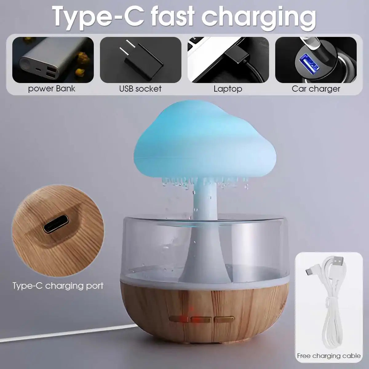 SMIVA Rain Cloud Humidifier